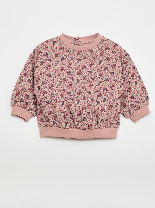 Ensemble jogging en molleton sweat + legging - 2 pièces - Kiabi