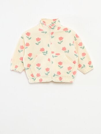 Ensemble jogging en polaire veste zippée + pantalon - 2 pièces