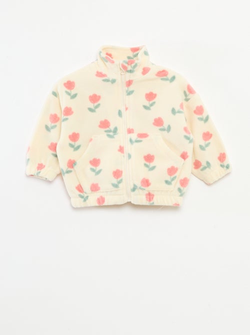 Ensemble jogging en polaire veste zippée + pantalon - 2 pièces - Kiabi