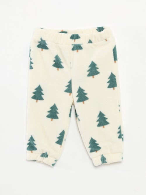 Ensemble jogging en polaire veste zippée + pantalon - 2 pièces - Kiabi