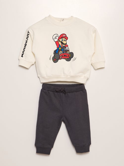 Ensemble jogging 'Mario Kart' sweat + pantalon - 2 pièces - Kiabi