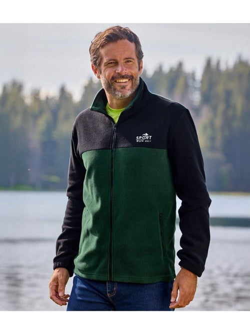 Ensemble Jogging Polaire Outdoor   - ATLAS FOR MEN - Kiabi