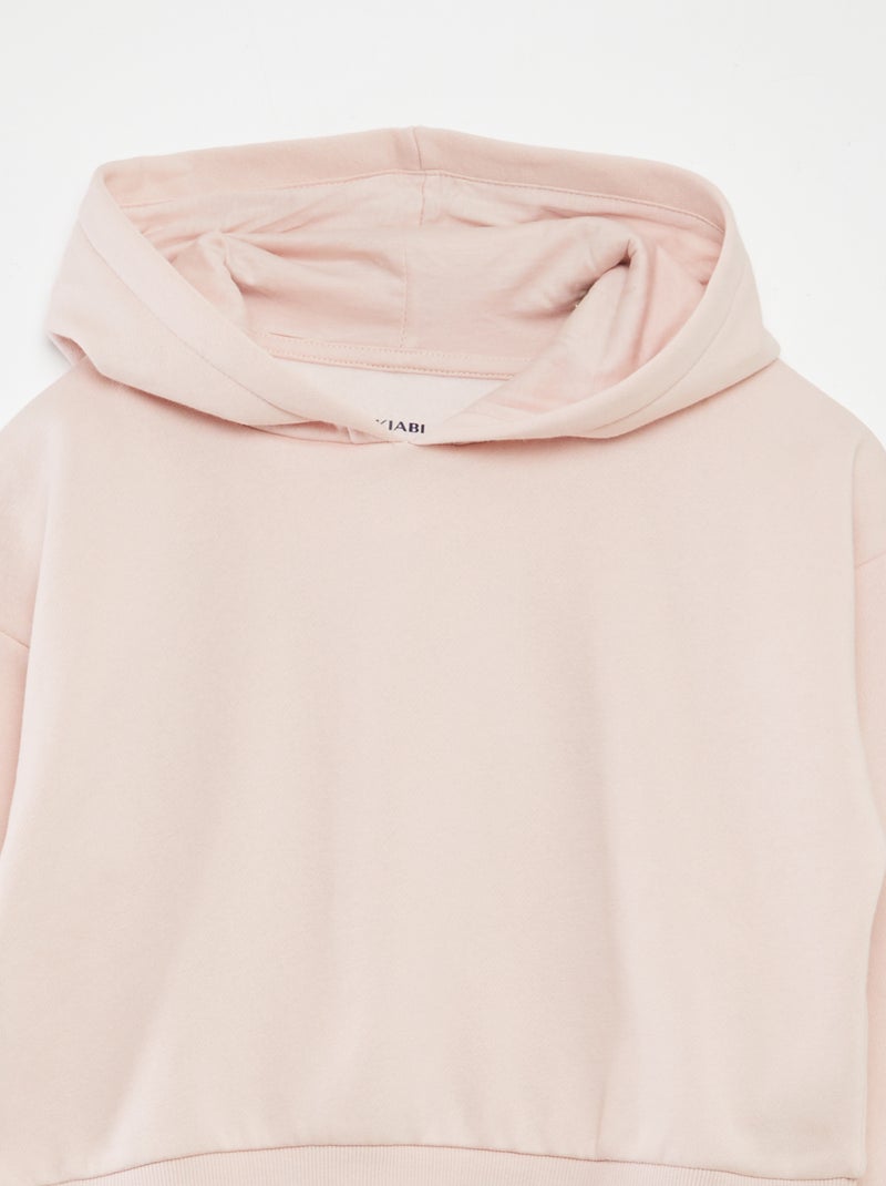 Ensemble jogging + sweat à capuche - 2 pièces Rose - Kiabi