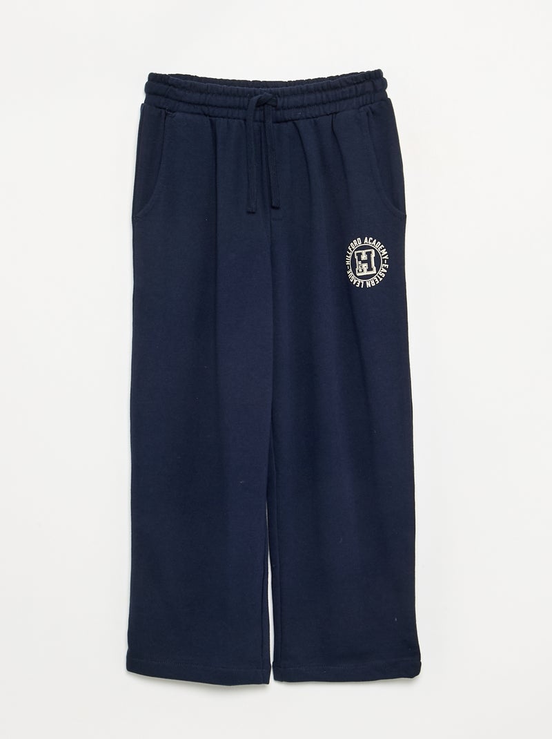 Ensemble jogging sweat + pantalon - 2 pièces Bleu - Kiabi