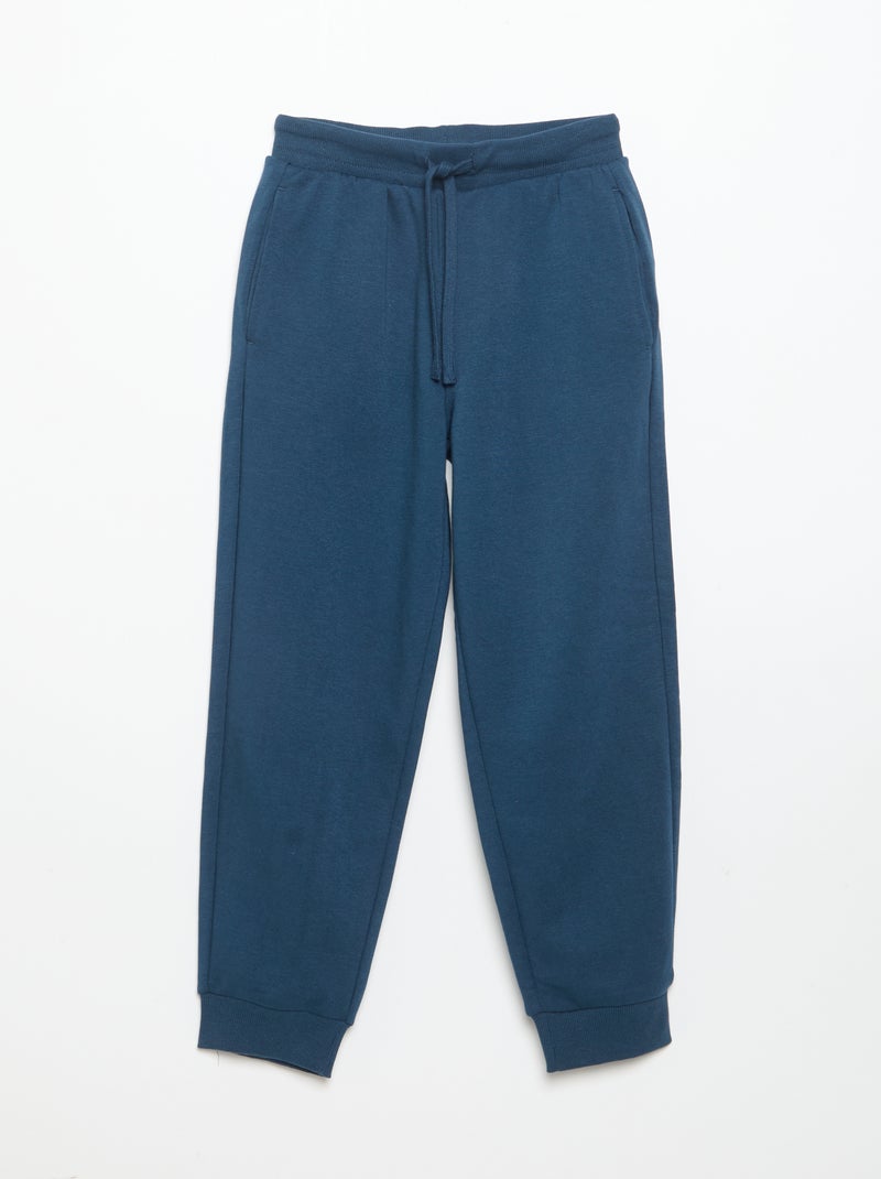 Ensemble jogging sweat + pantalon - 2 pièces Bleu - Kiabi