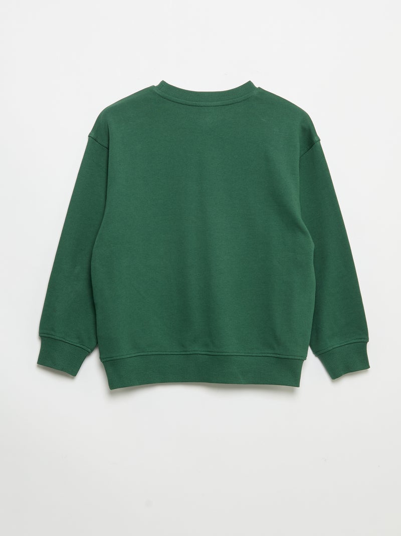 Ensemble jogging sweat + pantalon - 2 pièces Vert - Kiabi