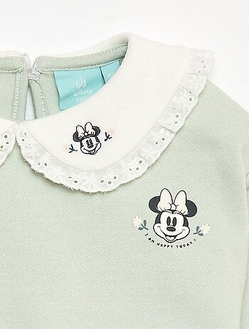 Ensemble jogging sweat + pantalon + bavoir 'Disney' 'Minnie' - 3 pièces