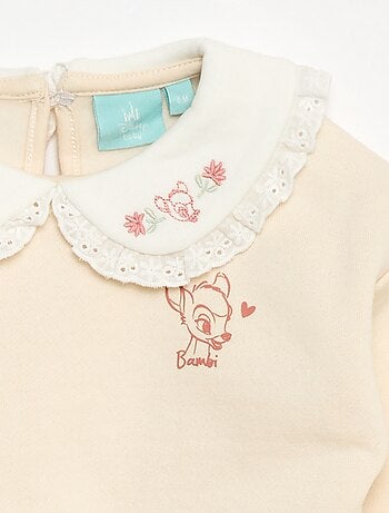 Ensemble jogging sweat + pantalon + bavoir 'Disney' 'Minnie' - 3 pièces