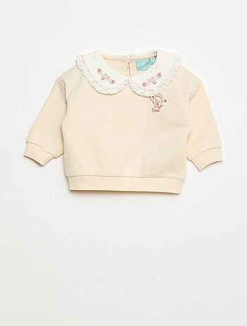 Ensemble jogging sweat + pantalon + bavoir 'Disney' 'Minnie' - 3 pièces