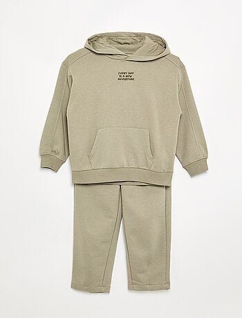 Ensemble jogging sweat + t-shirt - 2 pièces