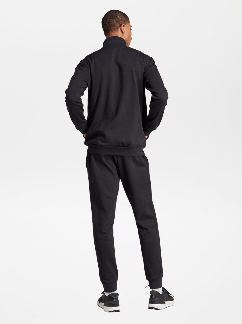 Ensemble jogging + sweat zippé 'adidas' Noir - Kiabi