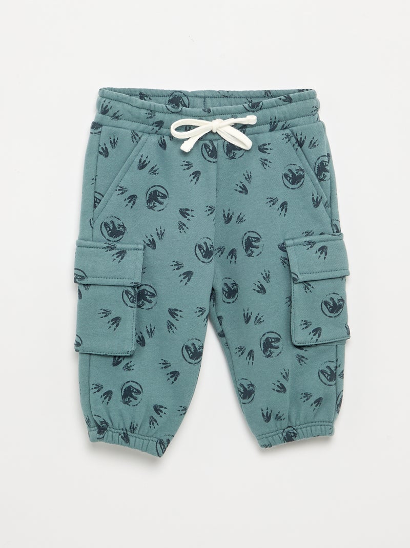 Ensemble 'Jurassic World' 2 pièces - Sweat + pantalon Vert - Kiabi