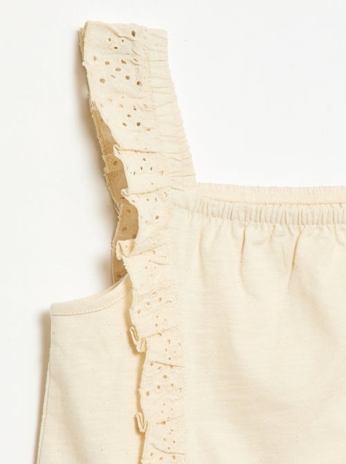 Ensemble léger débardeur + short - 2 pièces - Kiabi