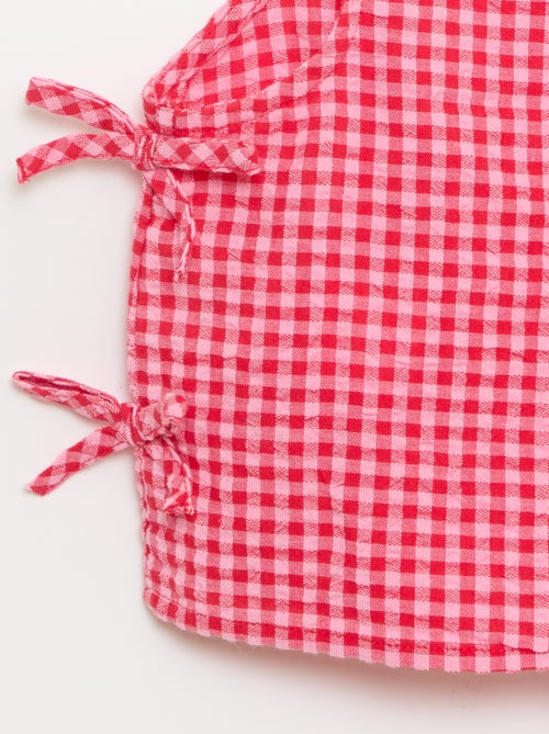 Ensemble léger short + blouse - 2 pièces - Kiabi
