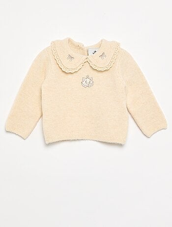 Ensemble 'Disney' 2 pièces en maille tricotée - Pull + legging