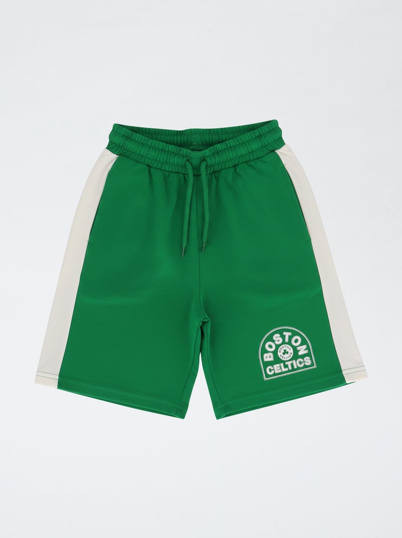 Ensemble 'NBA' 2 pièces  short + T-shirt Gris - Kiabi
