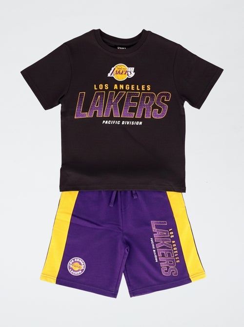 Ensemble 'NBA' 2 pièces  short + T-shirt - Kiabi