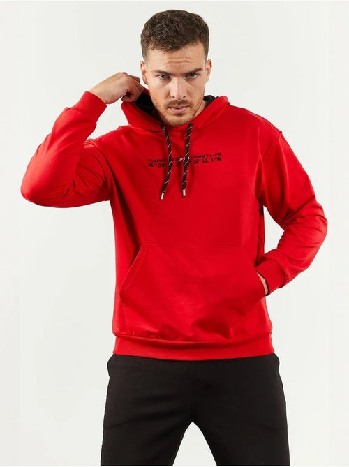 Ensemble oversize sweat à capuche et pantalon tommy - Kiabi