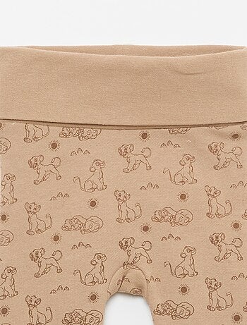 Ensemble pantalon + body + bonnet 'Simba' - 3 pièces