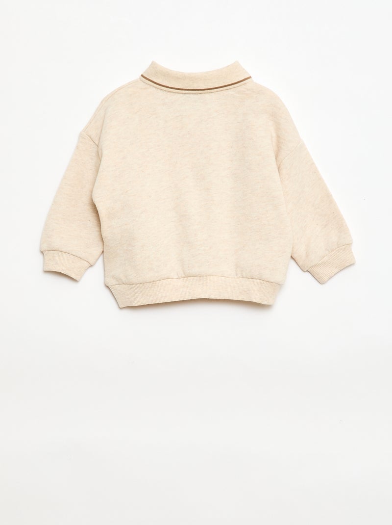 Ensemble polo + pantalon - 2 pièces Beige - Kiabi