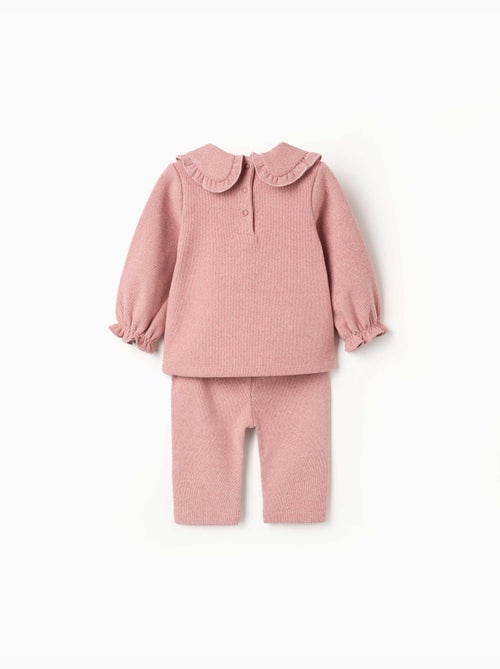 Ensemble pull et pantalon en maille - Kiabi