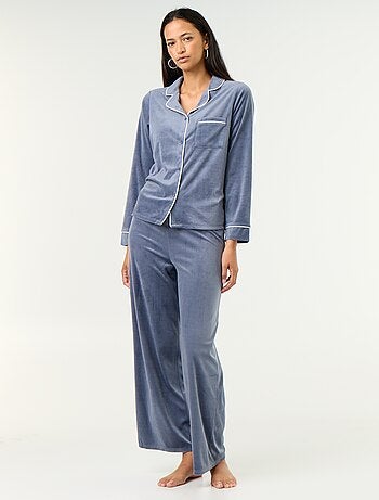 Ensemble pyjama 2 pièces - Chemisier + pantalon