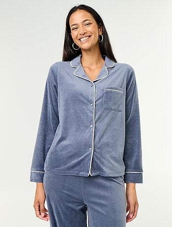 Ensemble pyjama 2 pièces - Chemisier + pantalon