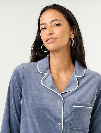Ensemble pyjama 2 pièces - Chemisier + pantalon