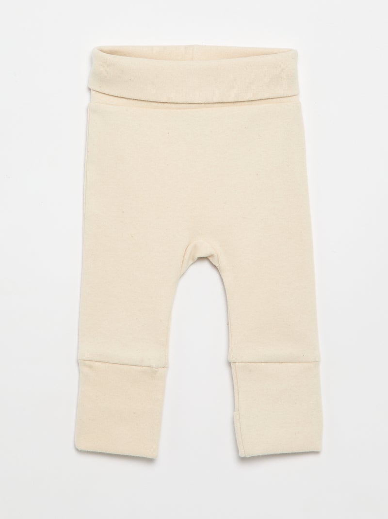 Ensemble pyjama 2 pièces - collection facile à enfiler Beige - Kiabi