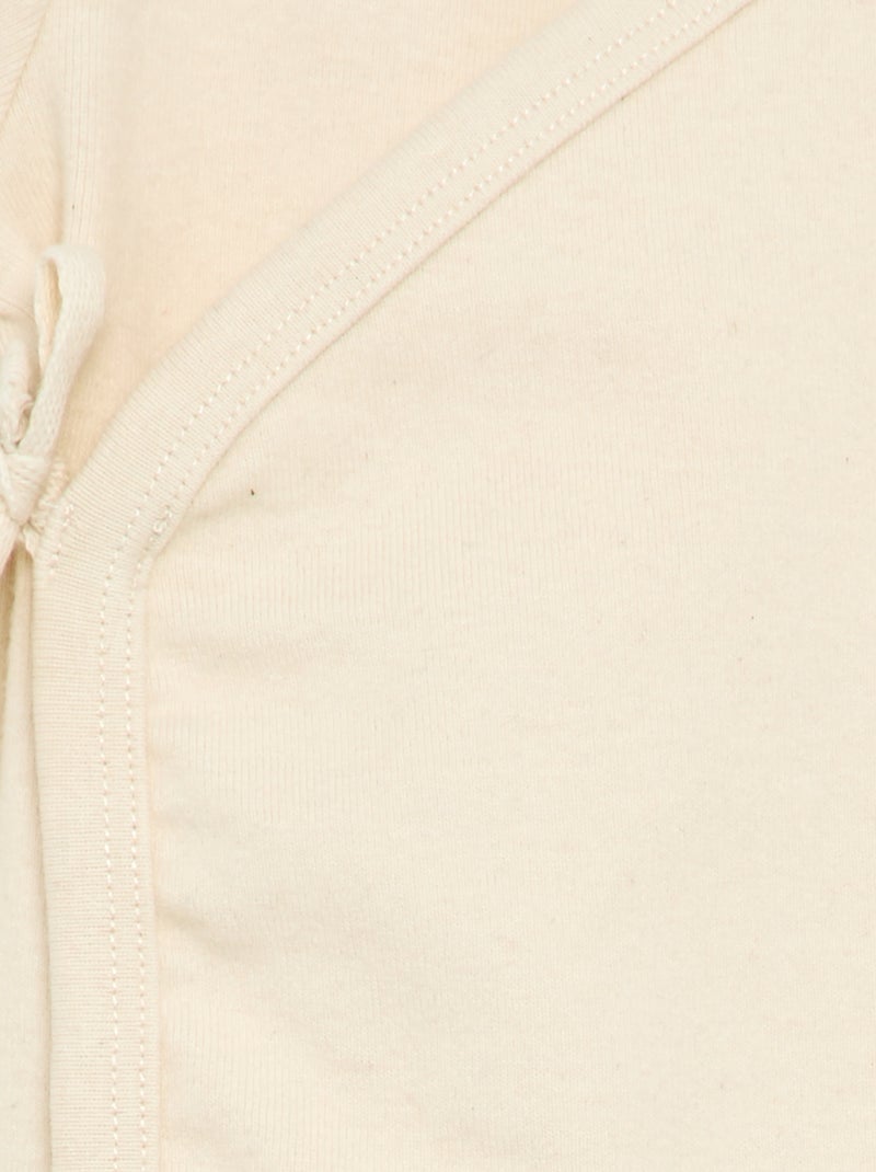 Ensemble pyjama 2 pièces - collection facile à enfiler Beige - Kiabi