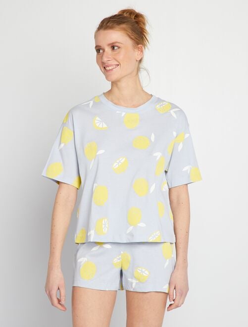 Ensemble pyjama 2 pièces - Short + t-shirt - Kiabi