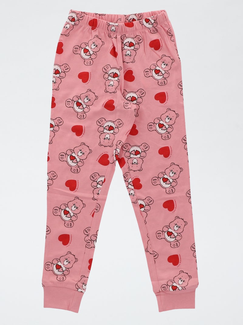 Ensemble pyjama 'Bisounours' - 2 pièces Rose - Kiabi