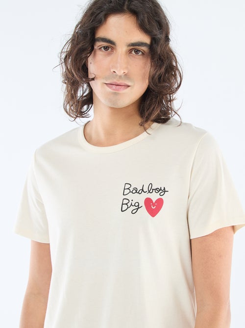 Ensemble pyjama court  'Agathe Sorlet x Kiabi' - Saint-Valentin - Kiabi