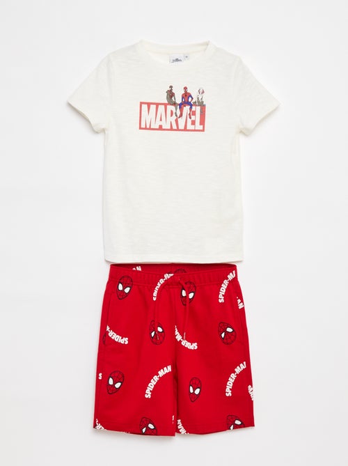 Ensemble pyjama court 'Avengers' - 2 pièces - Kiabi