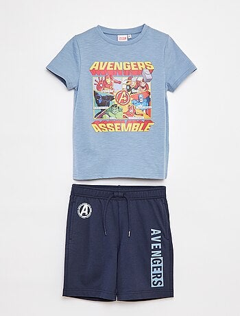 Ensemble pyjama court 'Avengers' - 2 pièces