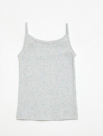 Ensemble pyjama court débardeur + short à motif - 2 pièces