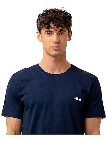 Ensemble pyjama court homme en coton jersey fila