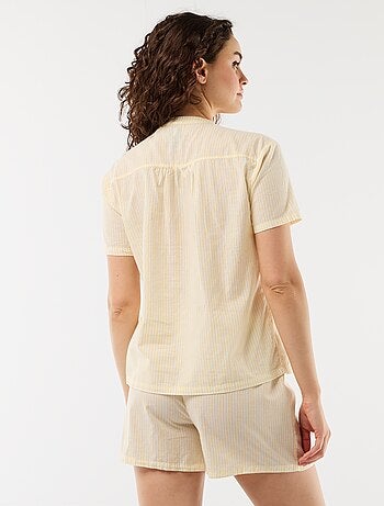 Ensemble pyjama court imprimé - 2 pièces