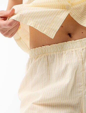 Ensemble pyjama court imprimé - 2 pièces