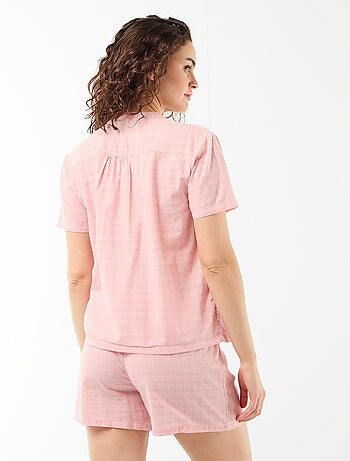 Ensemble pyjama court imprimé - 2 pièces