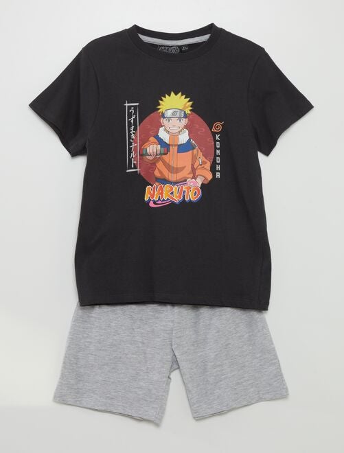 Ensemble pyjama court 'Naruto' - 2 pièces - Kiabi