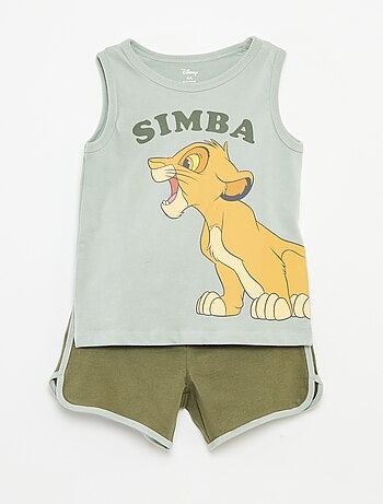 Ensemble pyjama court 'Roi Lion' - 2 pièces