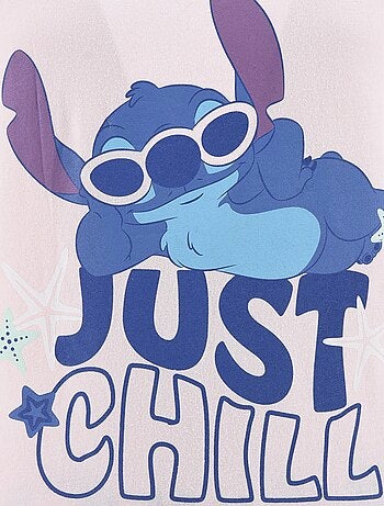 Ensemble pyjama court 'Stitch' - 2 pièces