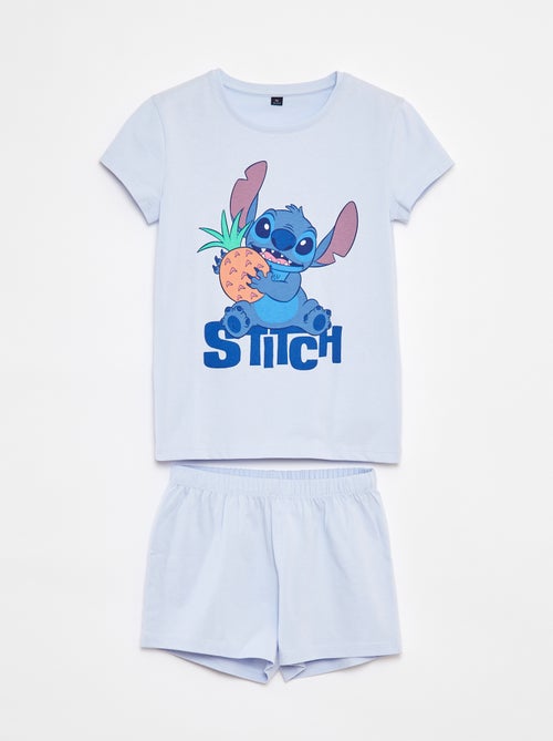 Ensemble pyjama court 'Stitch' 'Disney' - Kiabi