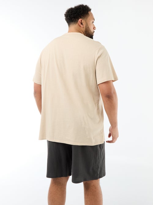 Ensemble pyjama court t-shirt + short - 2 pièces - Kiabi