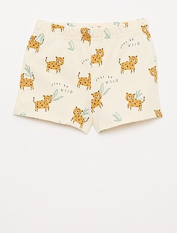Ensemble pyjama court t-shirt + short - 2 pièces