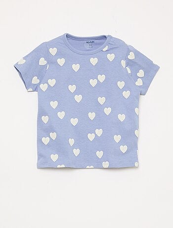 Ensemble pyjama court t-shirt + short - 2 pièces