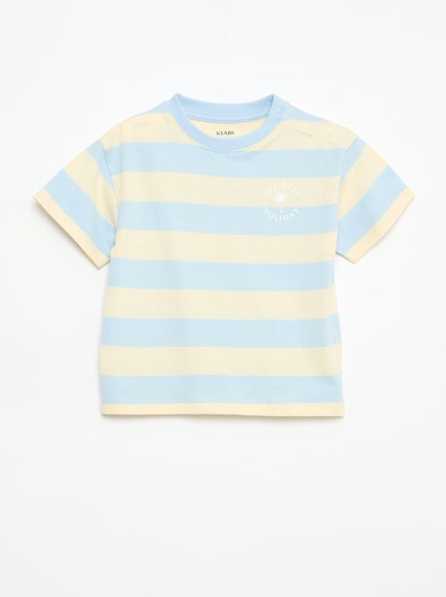 Ensemble pyjama court t-shirt + short - 2 pièces - Kiabi