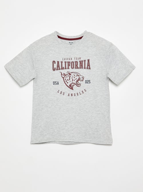 Ensemble pyjama court t-shirt + short - 2 pièces - Kiabi