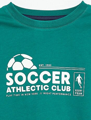 Ensemble pyjama court t-shirt + short - 2 pièces